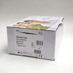 Test Giardia en heces, formato casete
