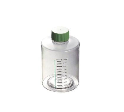 Botella Roller 1L superficie tratada con tapón de venteo