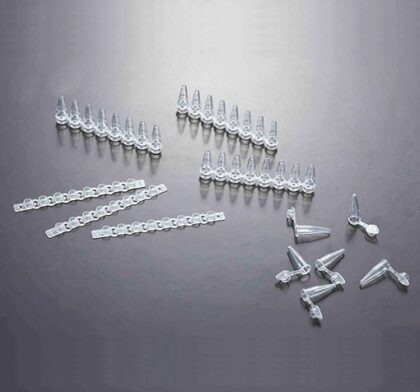 Tubo PCR con tapa plana, 0,2 ml
