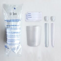 conjunto recogida orina