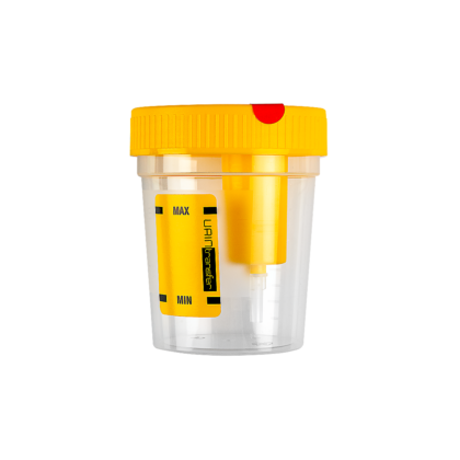 Contenedor orina por transferencia de 120 ml, bolsa unitaria