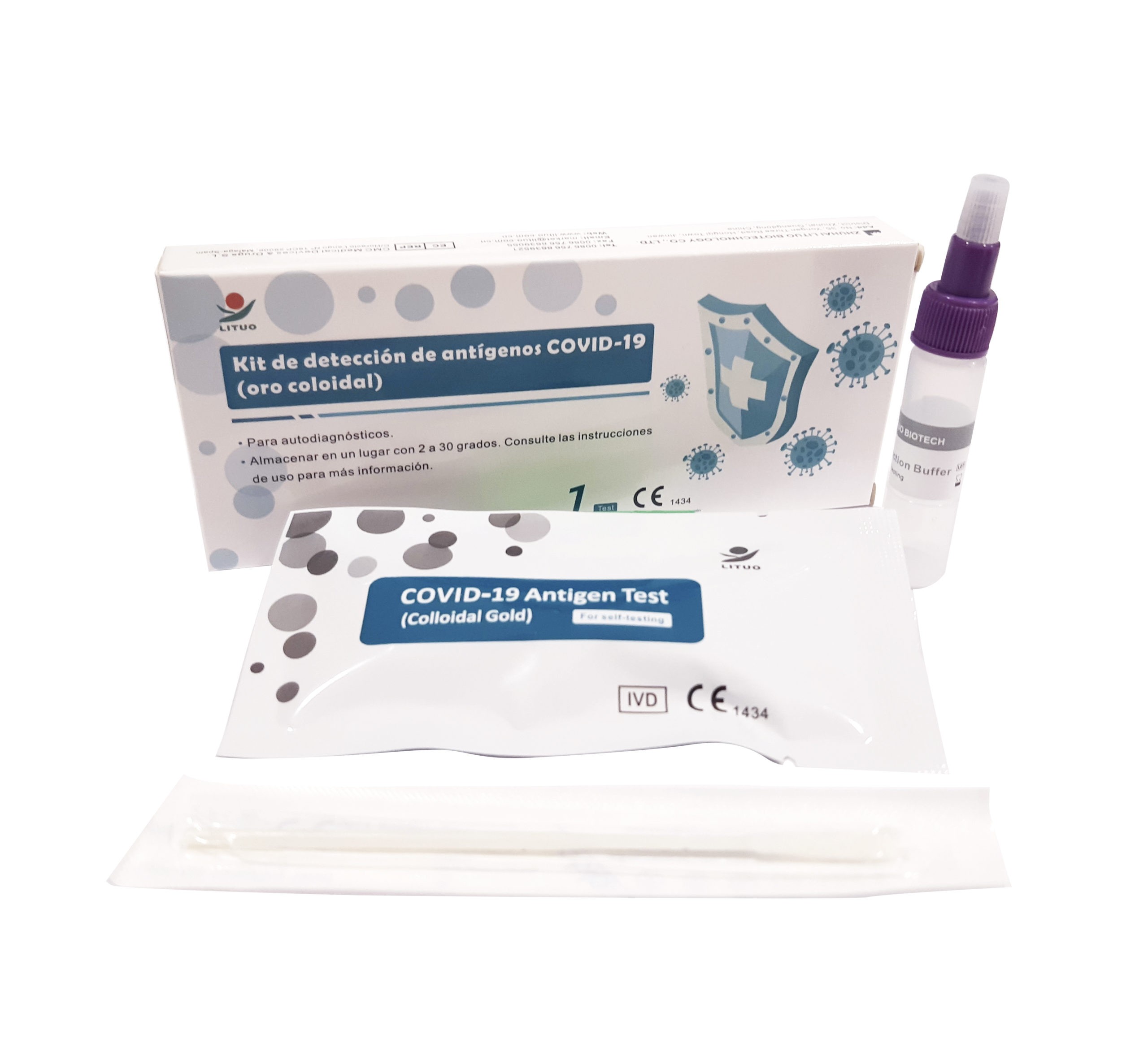 Test Antígenos COVID19 nasal, para autodiagnóstico Akralab