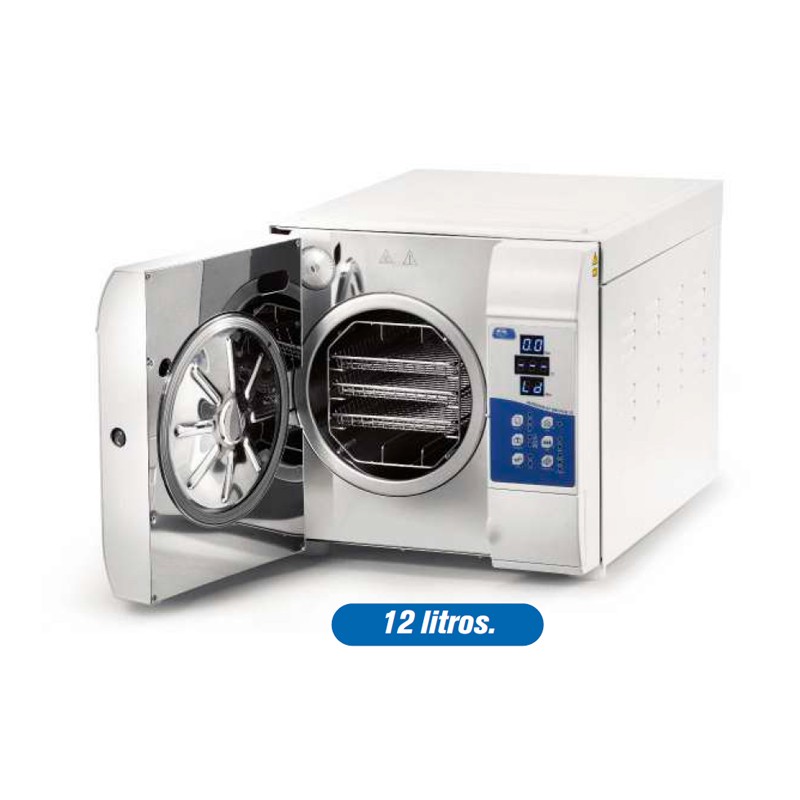 Esterilizador autoclave de 18 L con destilador de agua de 4 L